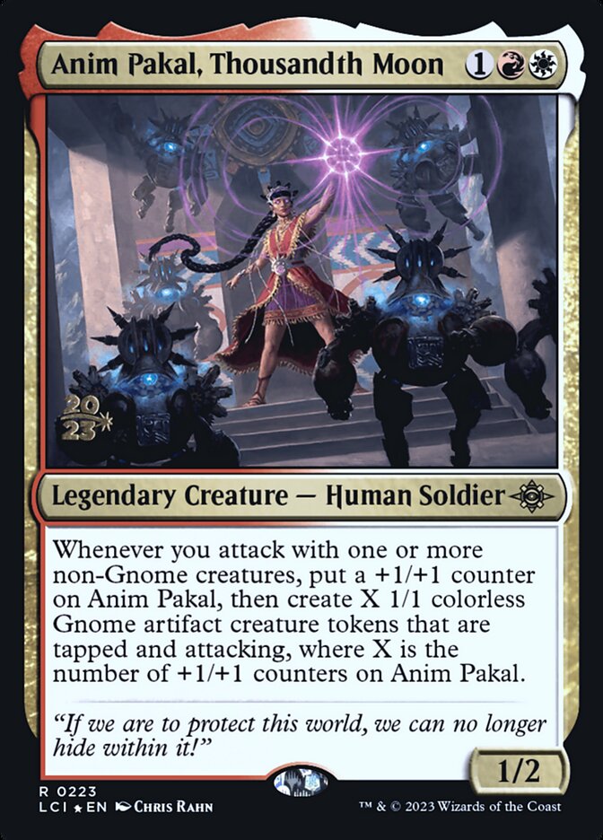 Anim Pakal, Thousandth Moon, The lost caverns of ixalan promos Card Art