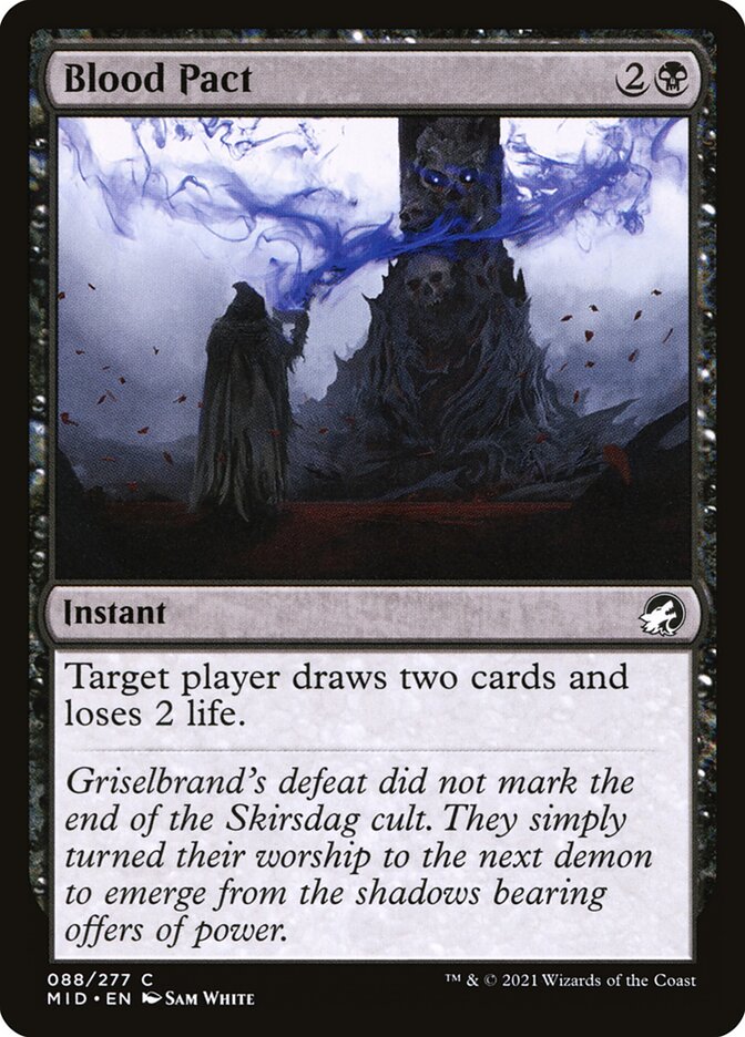 Blood Pact, Innistrad: Midnight Hunt Card Art