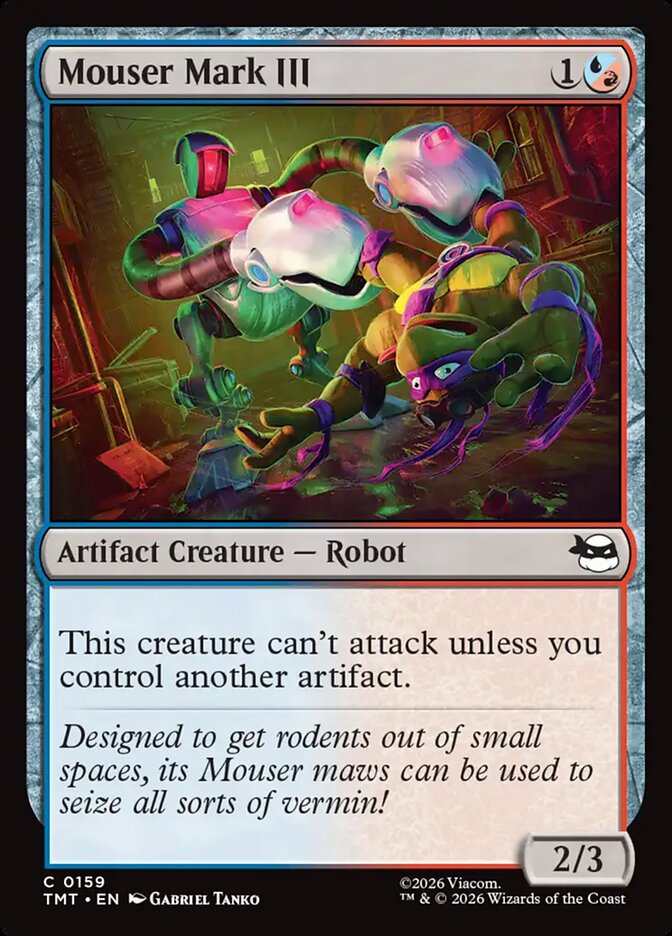 Mouser Mark III, Teenage Mutant Ninja Turtles Card Art