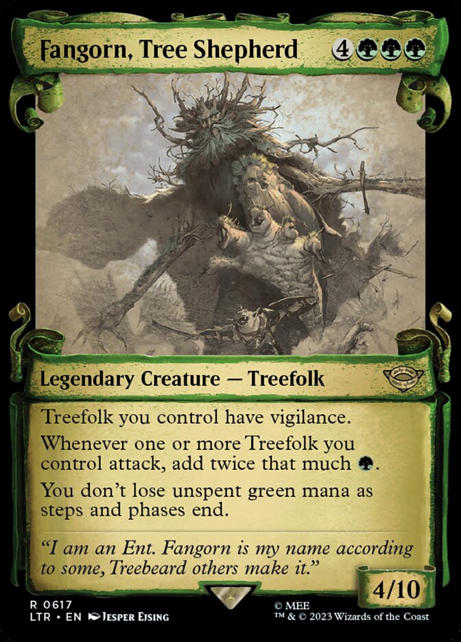 Fangorn, Tree Shepherd, The Lord Of The Rings: Tales Of Middle-Earth Card Art