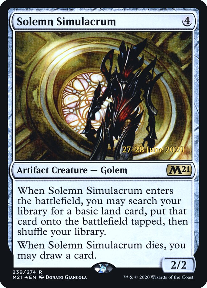 Solemn Simulacrum - Foil