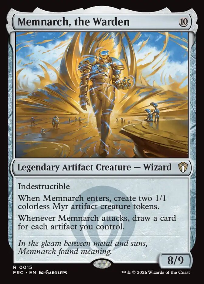 Memnarch, the Warden, Reality Fracture Commander Card Art