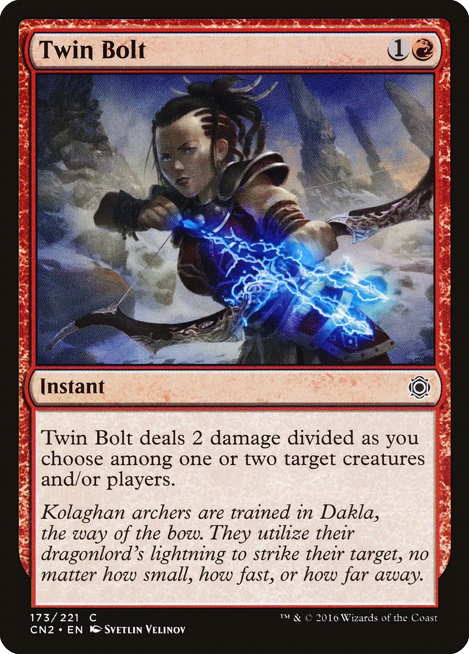 Twin Bolt, Conspiracy: take the crown Card Art