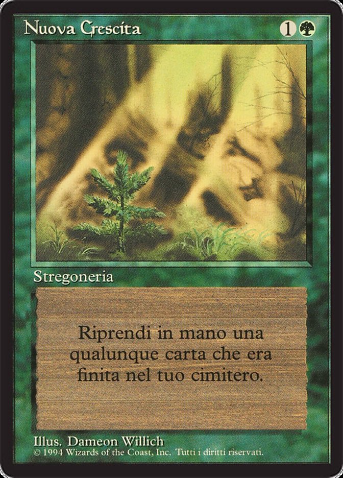 Regrowth, Foreign Black Border Card Art