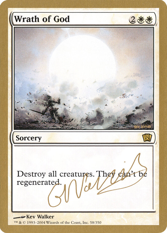 Wrath of God, World Championship Decks 2004 Card Art