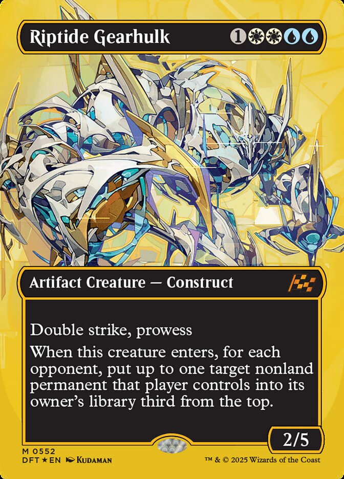 Riptide Gearhulk, Aetherdrift Card Art