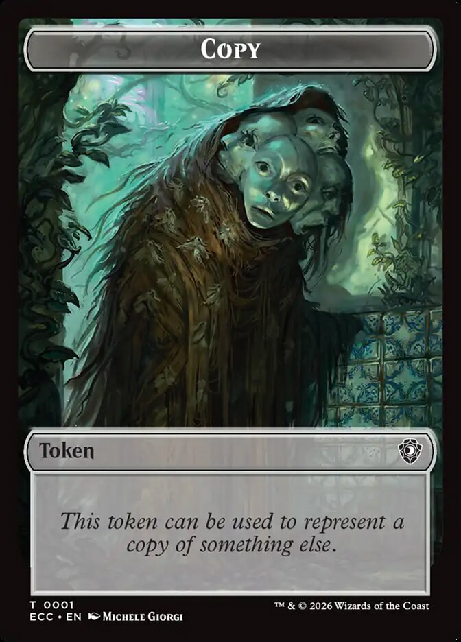 Copy, Lorwyn Eclipsed Commander Tokens Card Art