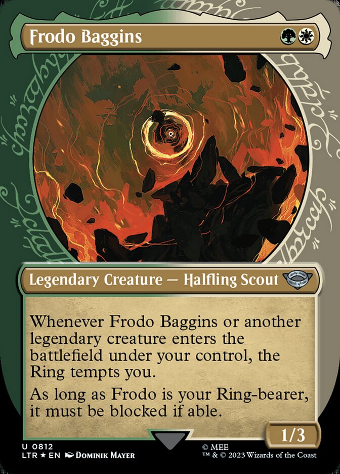 Frodo Baggins, The lord of the rings: tales of middle-earth Card Art