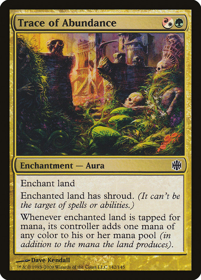 Trace of Abundance, Alara Reborn Card Art