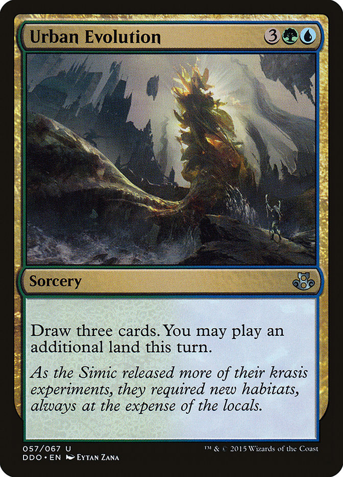 Urban Evolution, Duel decks: elspeth vs. kiora Card Art
