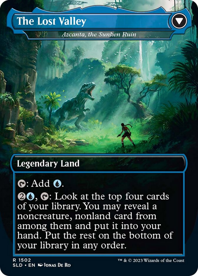 Search for Azcanta // Azcanta, the Sunken Ruin, Secret Lair Drop Card Art