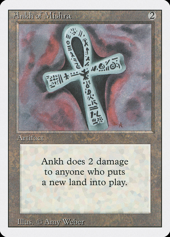 Ankh of Mishra, Revised edition Card Art