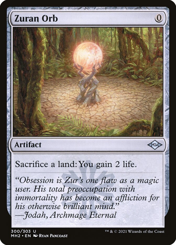 Zuran Orb, Modern Horizons 2 Card Art