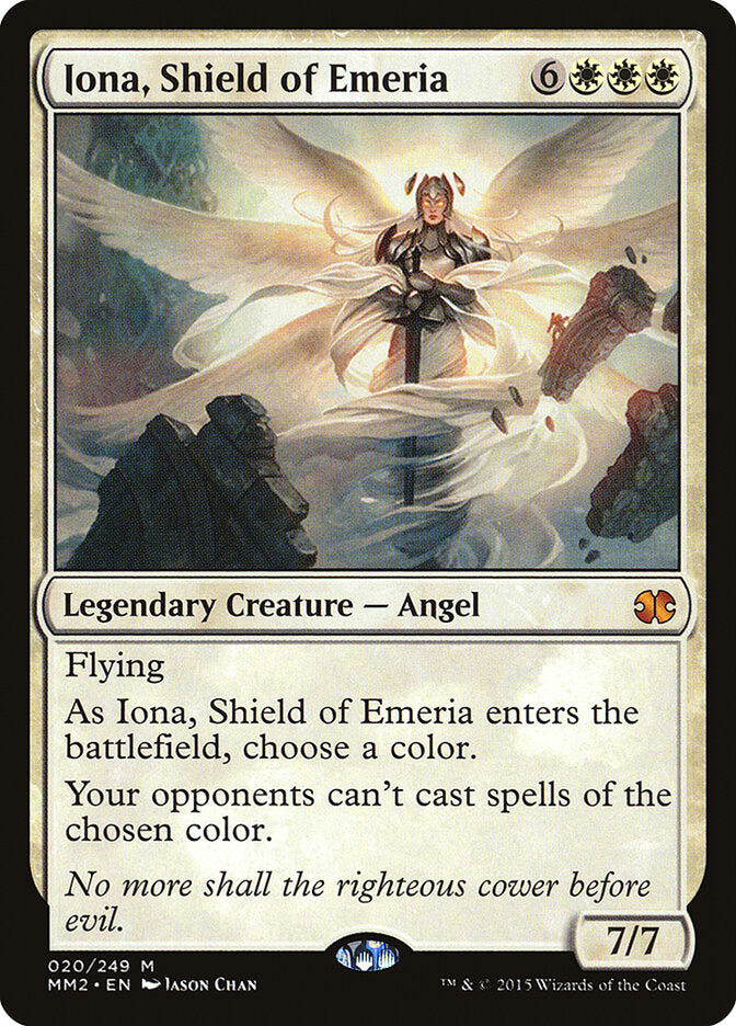 Iona, Shield of Emeria, Modern Masters 2015 Card Art