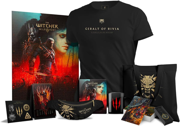 Good Loot - Gaming Puzzle - 500 - The Witcher Wild Hunt: 10th Anniversary Monster Slayer Kit