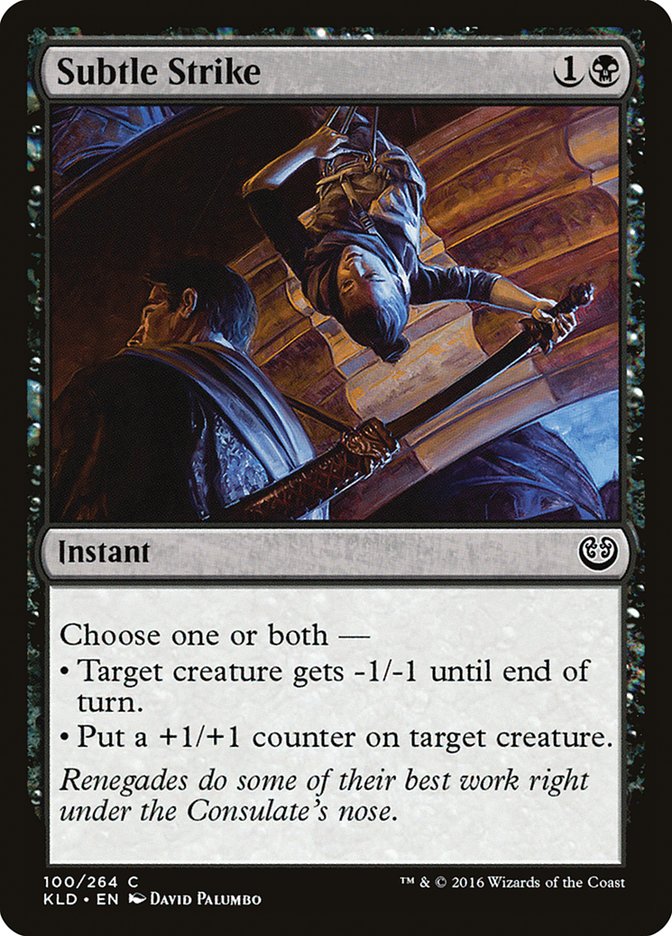 Subtle Strike, Kaladesh Card Art