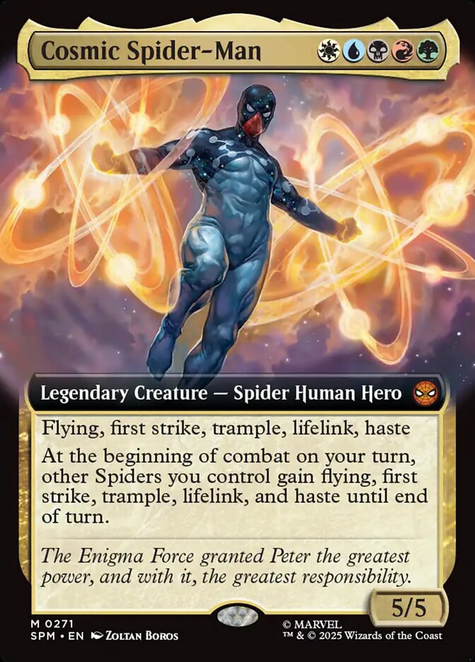 Cosmic Spider-Man, Marvel'S Spider-Man Card Art