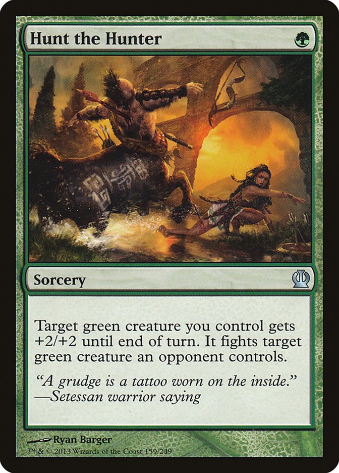 Hunt the Hunter, Theros Card Art