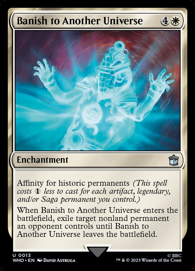 Banish to Another Universe, Doctor Who Card Art