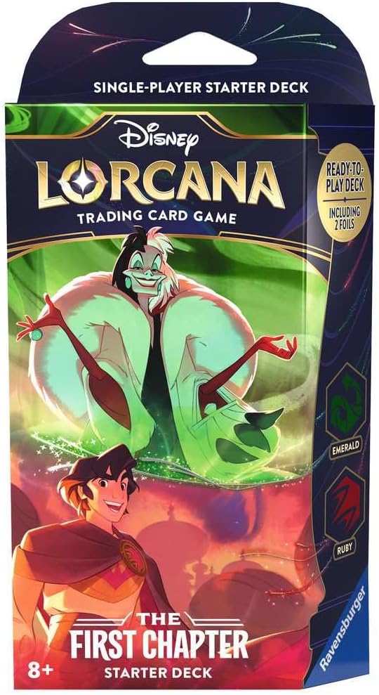 Lorcana - Starter Deck - First Chapter - Emerald & Ruby