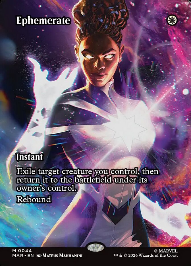 Ephemerate, Marvel Universe Card Art