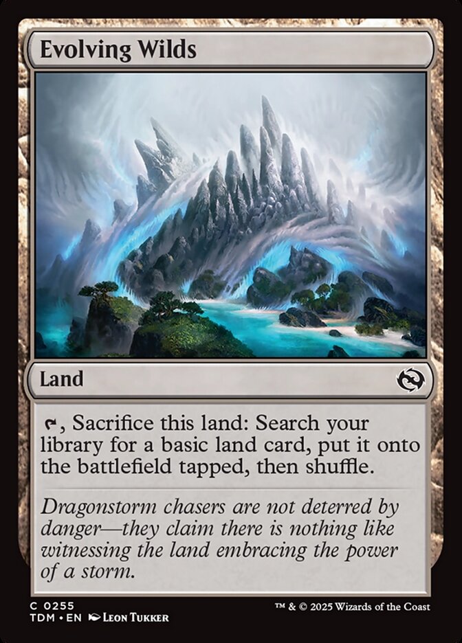 Evolving Wilds, Tarkir: Dragonstorm Card Art