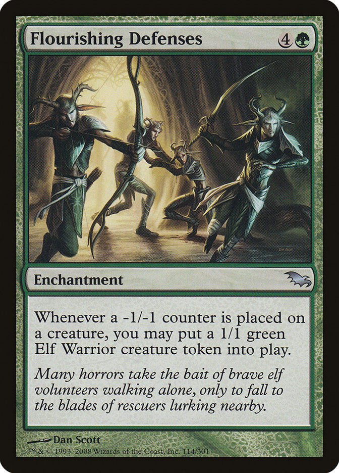 Flourishing Defenses, Shadowmoor Card Art
