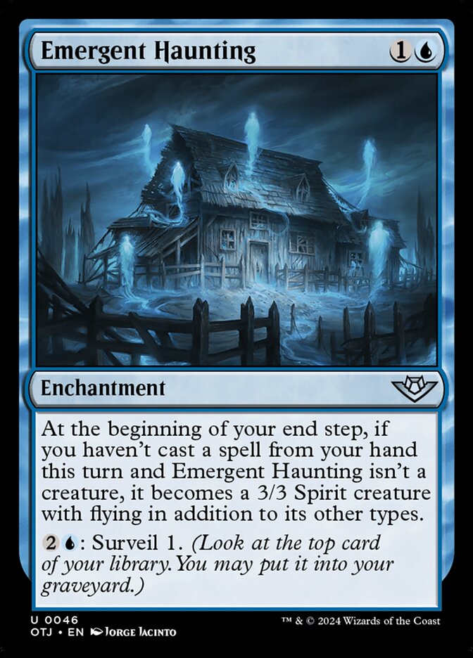 Emergent Haunting, Outlaws of thunder junction Card Art