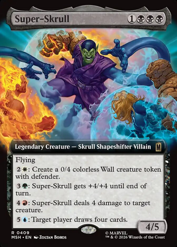 Super-Skrull, Marvel Super Heroes Card Art