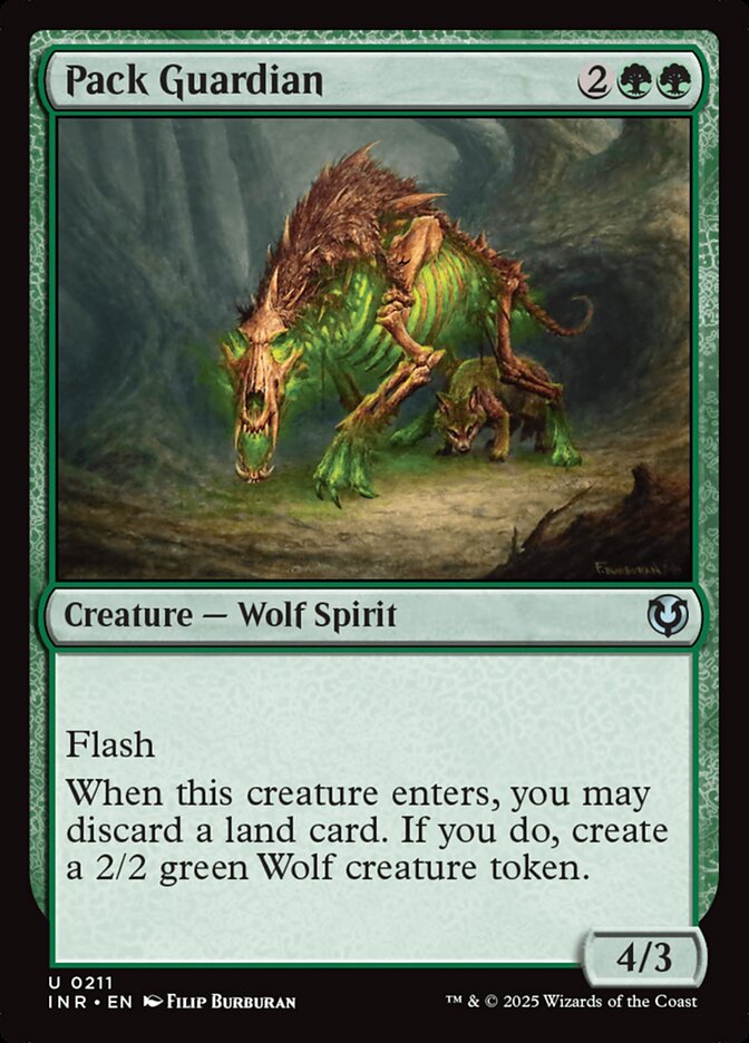 Pack Guardian, Innistrad Remastered Card Art