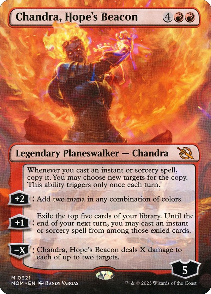 Chandra, Hope's Beacon, March Of The Machine Card Art