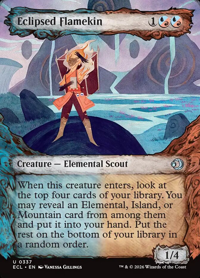 Eclipsed Flamekin, Lorwyn Eclipsed Card Art