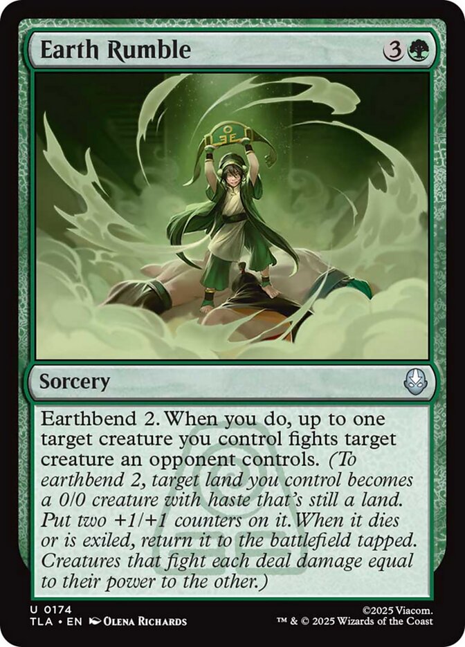 Earth Rumble, Avatar: The Last Airbender Card Art