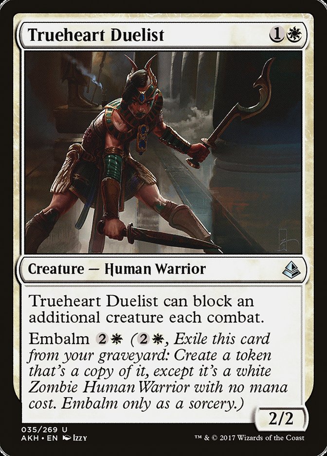Trueheart Duelist, Amonkhet Card Art