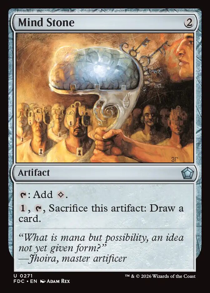 Mind Stone, Foundations Commander Card Art