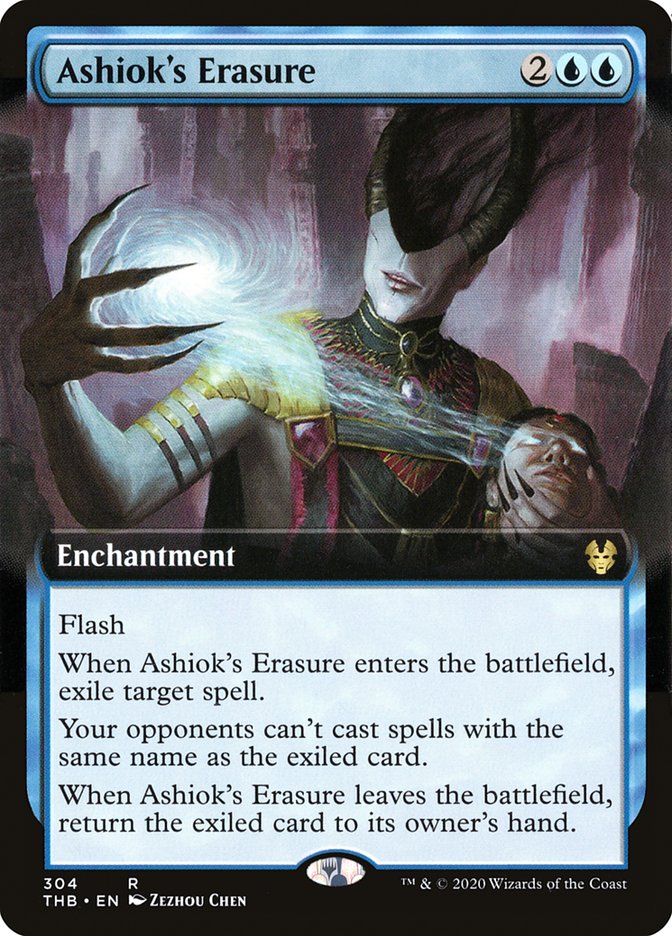 Ashiok's Erasure, Theros beyond death Card Art