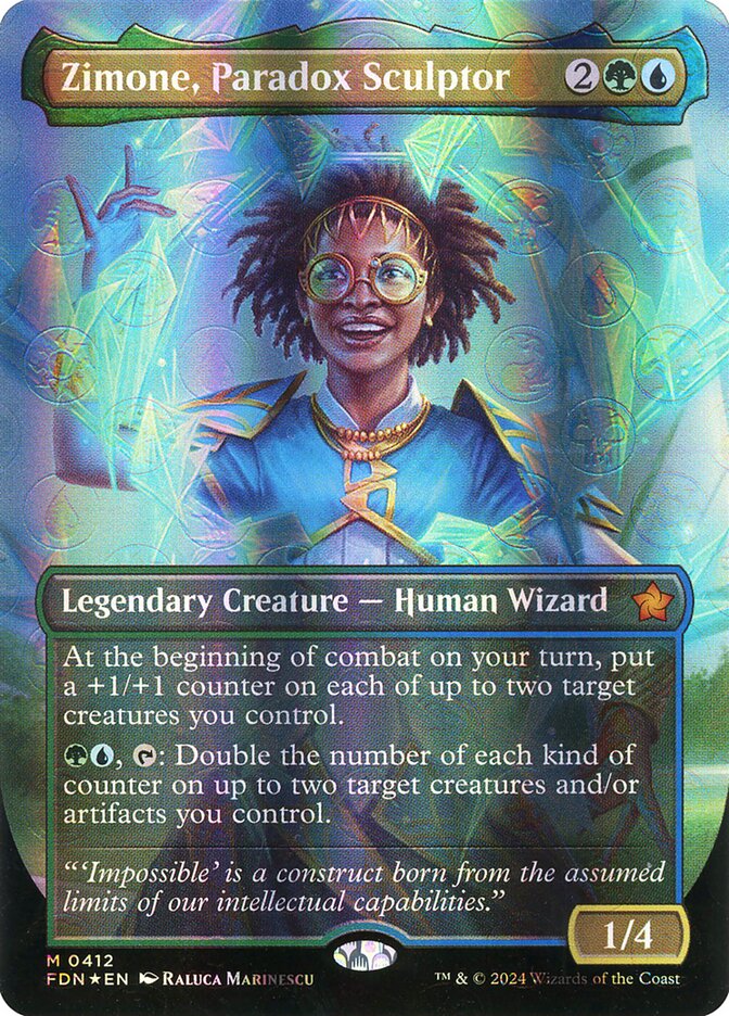 Zimone, Paradox Sculptor, Foundations Card Art