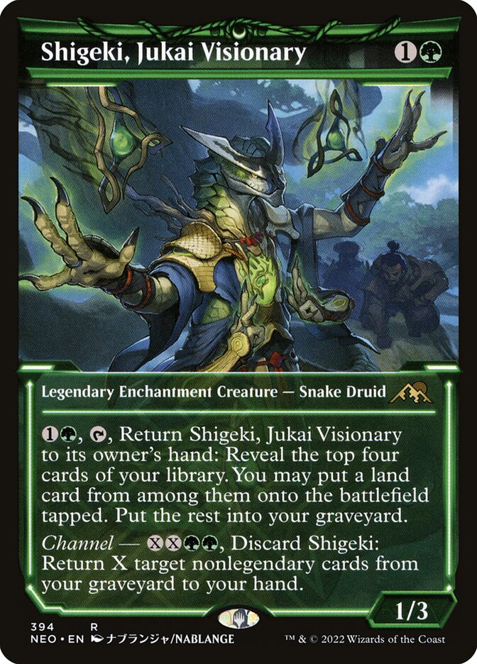 Shigeki, Jukai Visionary, Kamigawa: Neon Dynasty Card Art