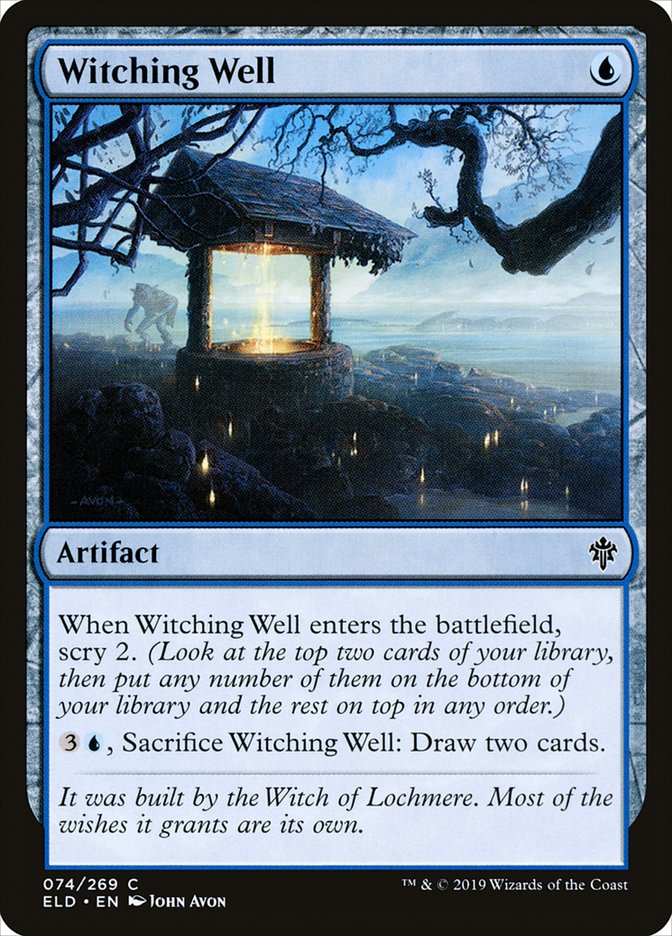 Witching Well, Throne of eldraine Card Art