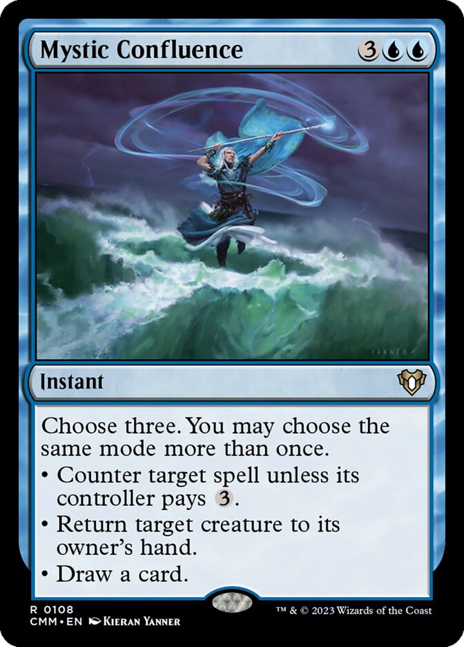 Mystic Confluence, Commander Masters Card Art
