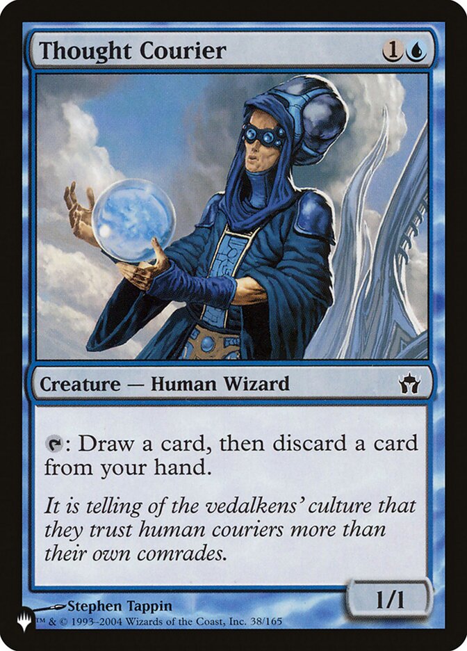 Thought Courier, The List Card Art