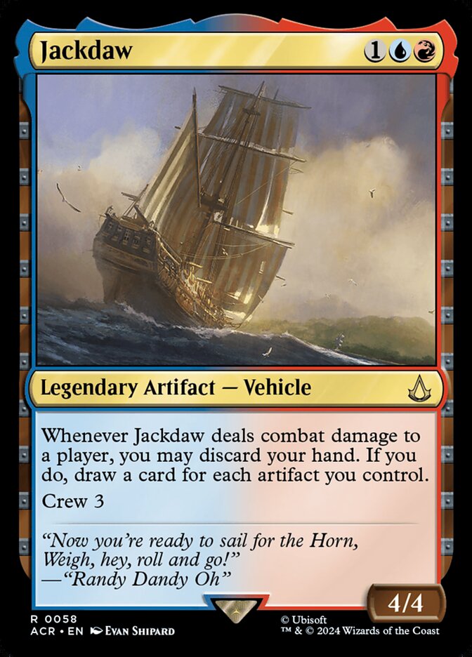 Jackdaw, Assassin'S Creed Card Art