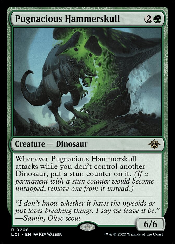 Pugnacious Hammerskull, The Lost Caverns Of Ixalan Card Art