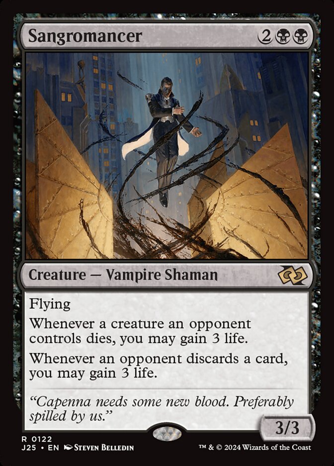 Sangromancer, Foundations jumpstart Card Art