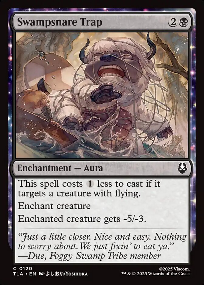 Swampsnare Trap, Avatar: The Last Airbender Card Art