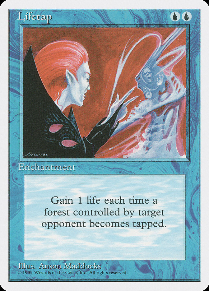 Lifetap, Fourth edition Card Art