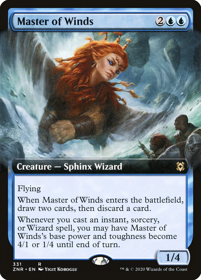 Master of Winds, Zendikar rising Card Art