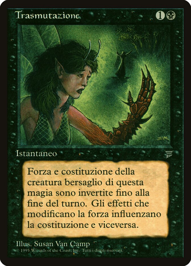 Transmutation, Legends Card Art