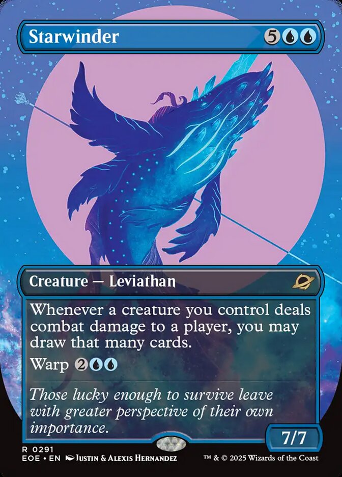 Starwinder, Edge Of Eternities Card Art