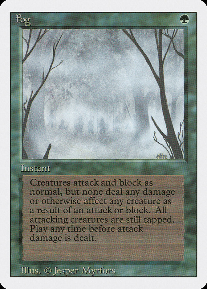 Fog, Revised edition Card Art